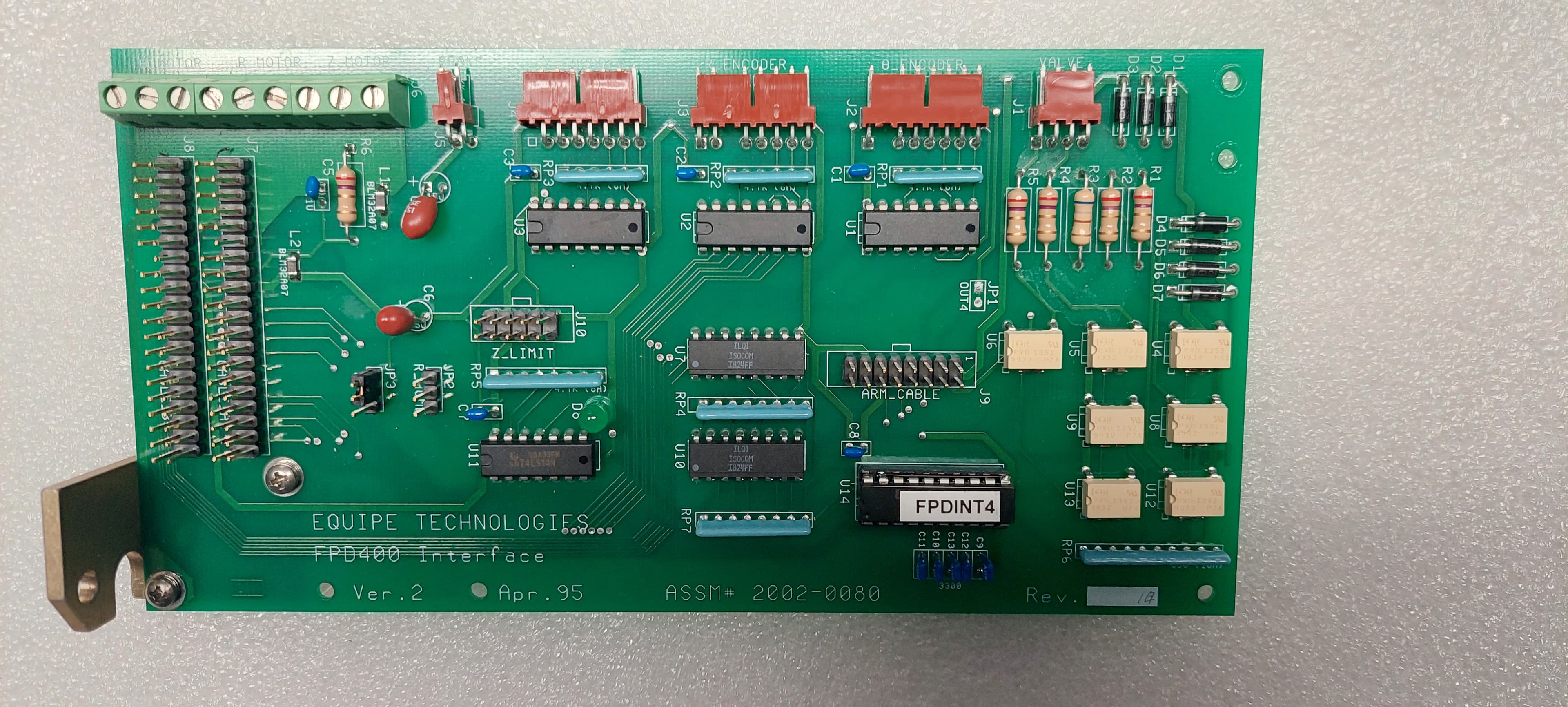 Equipe, PRI, Brooks Robot Interface Board