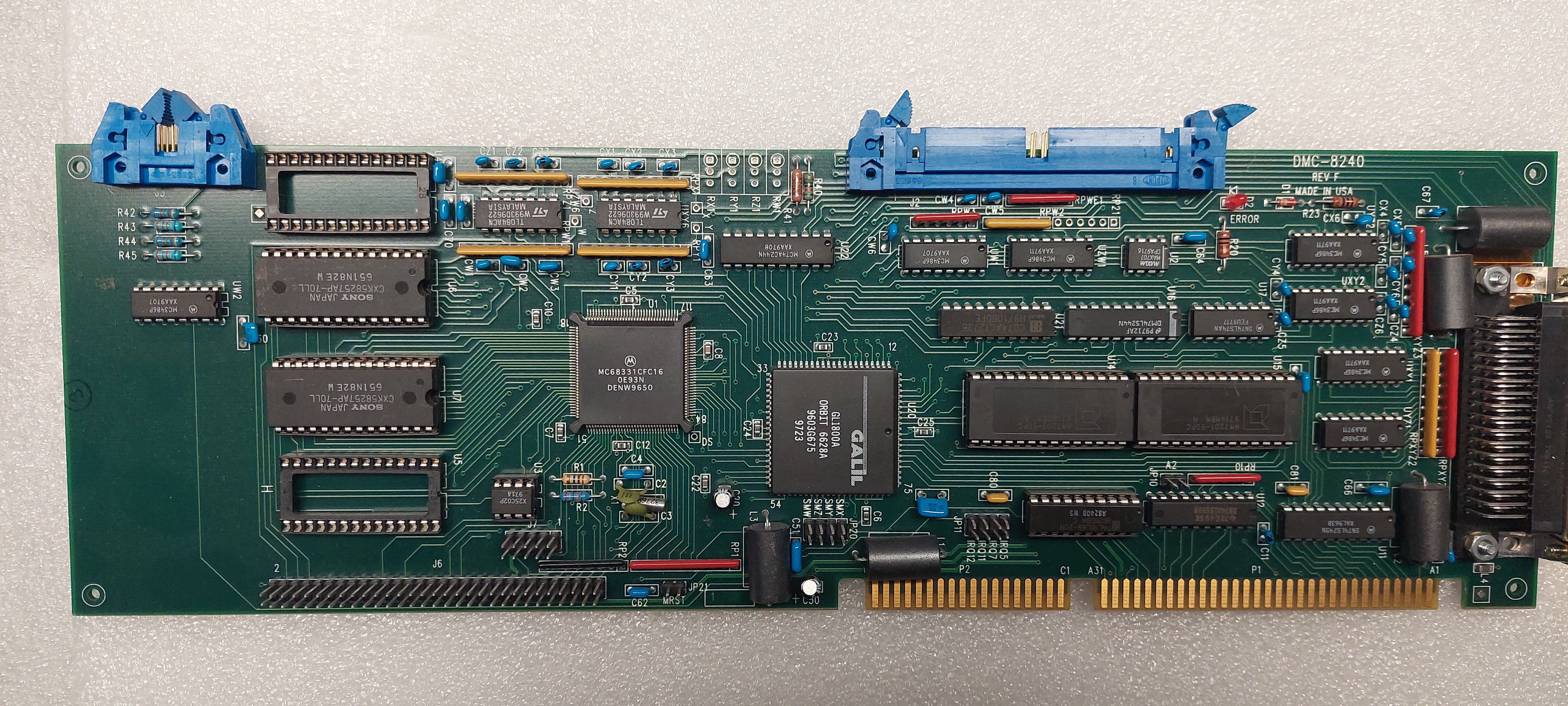 Equipe, PRI, Brooks 4 axis Galil Controller Board