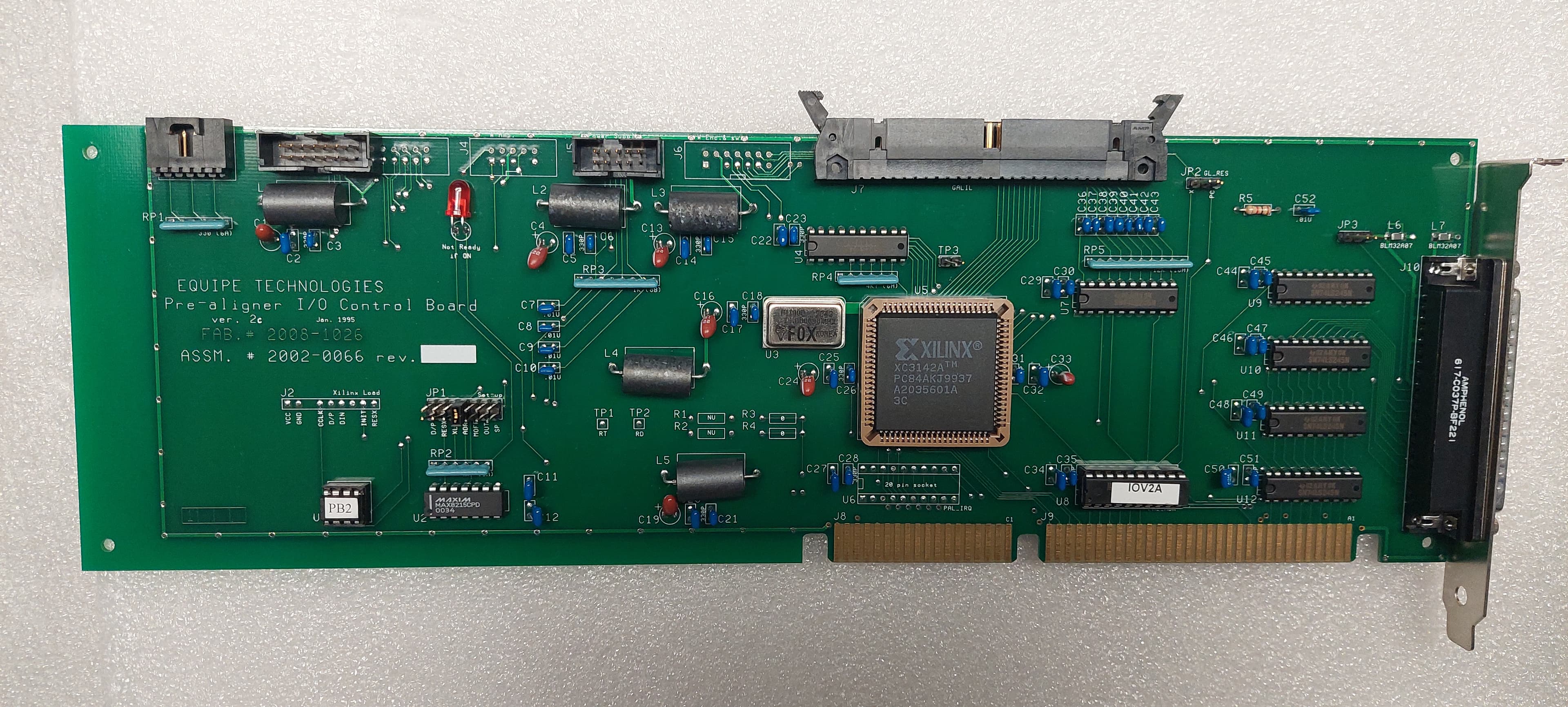 Equipe, PRI, Brooks Pre-aligner I/O controller Board