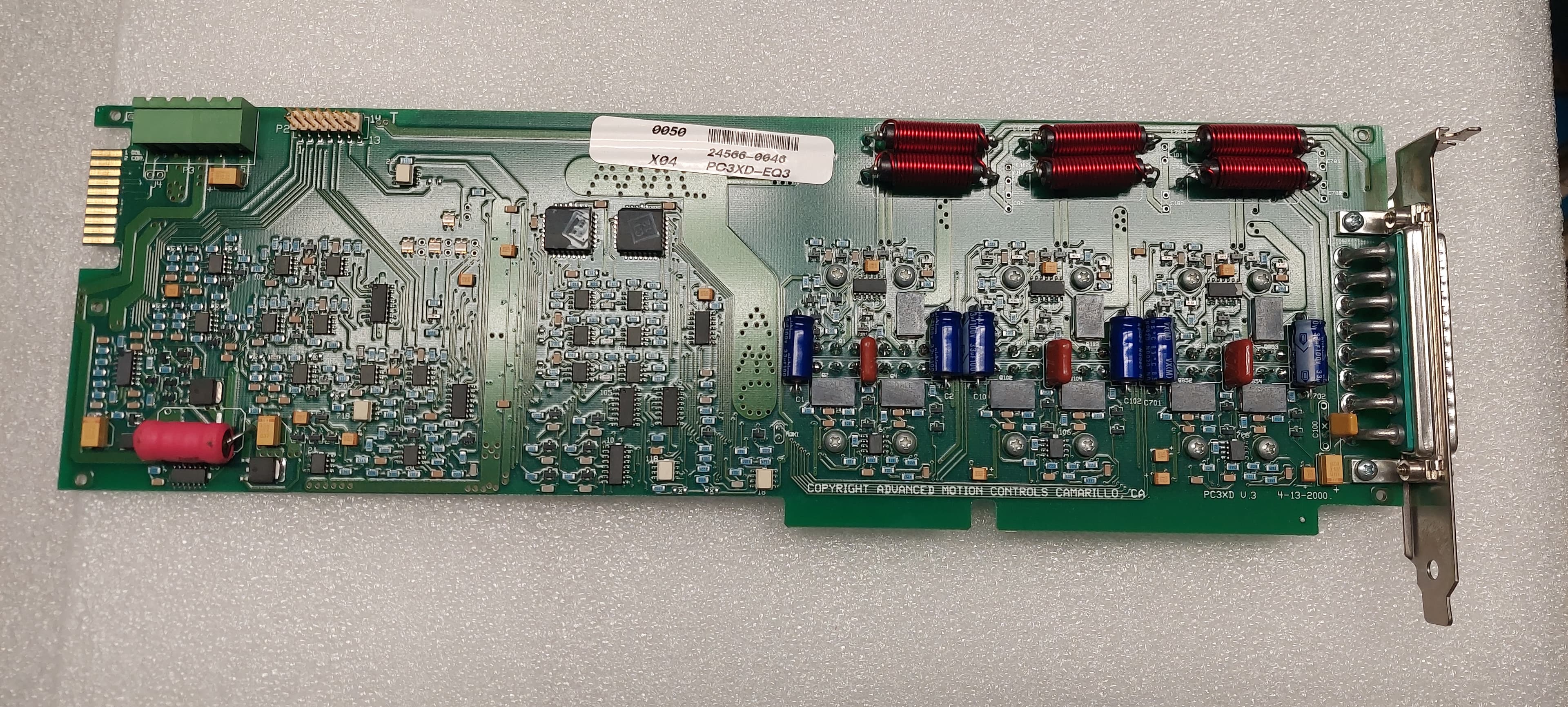 Equipe, PRI, Brooks PRE-100/200 Controller Amplifier Board
